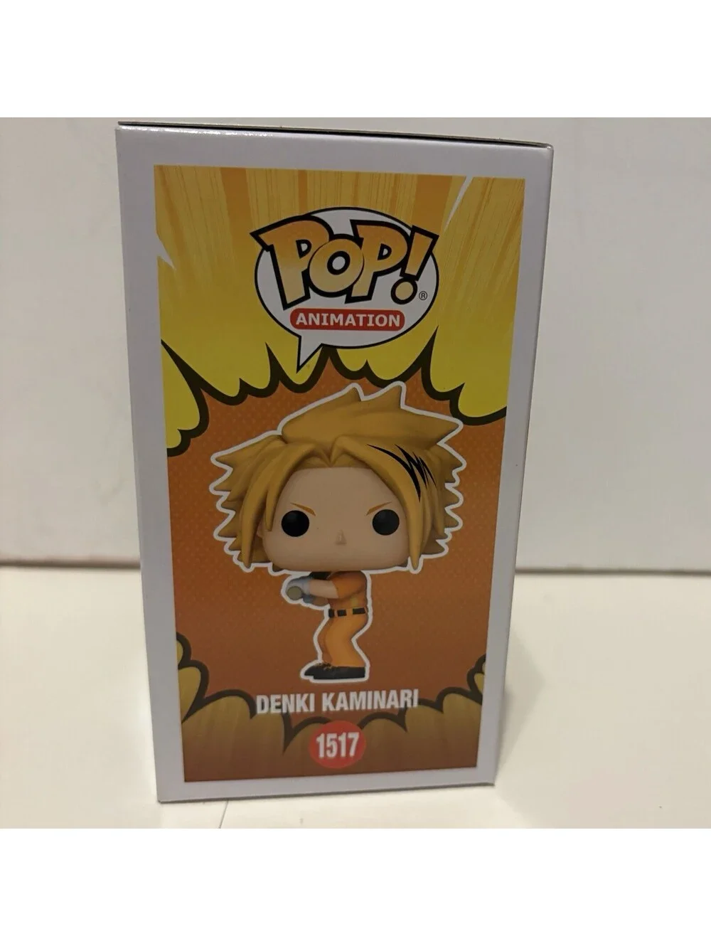 Funko POP Baseball Denki Kaminari #1517 My Hero Academia Vinyl Figure